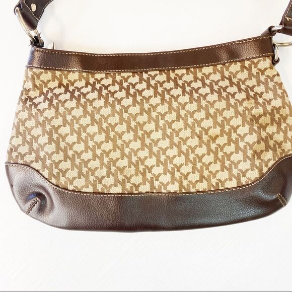 NY& Company Brown Signature Logo Shoulder Bag - Picture 6 of 9